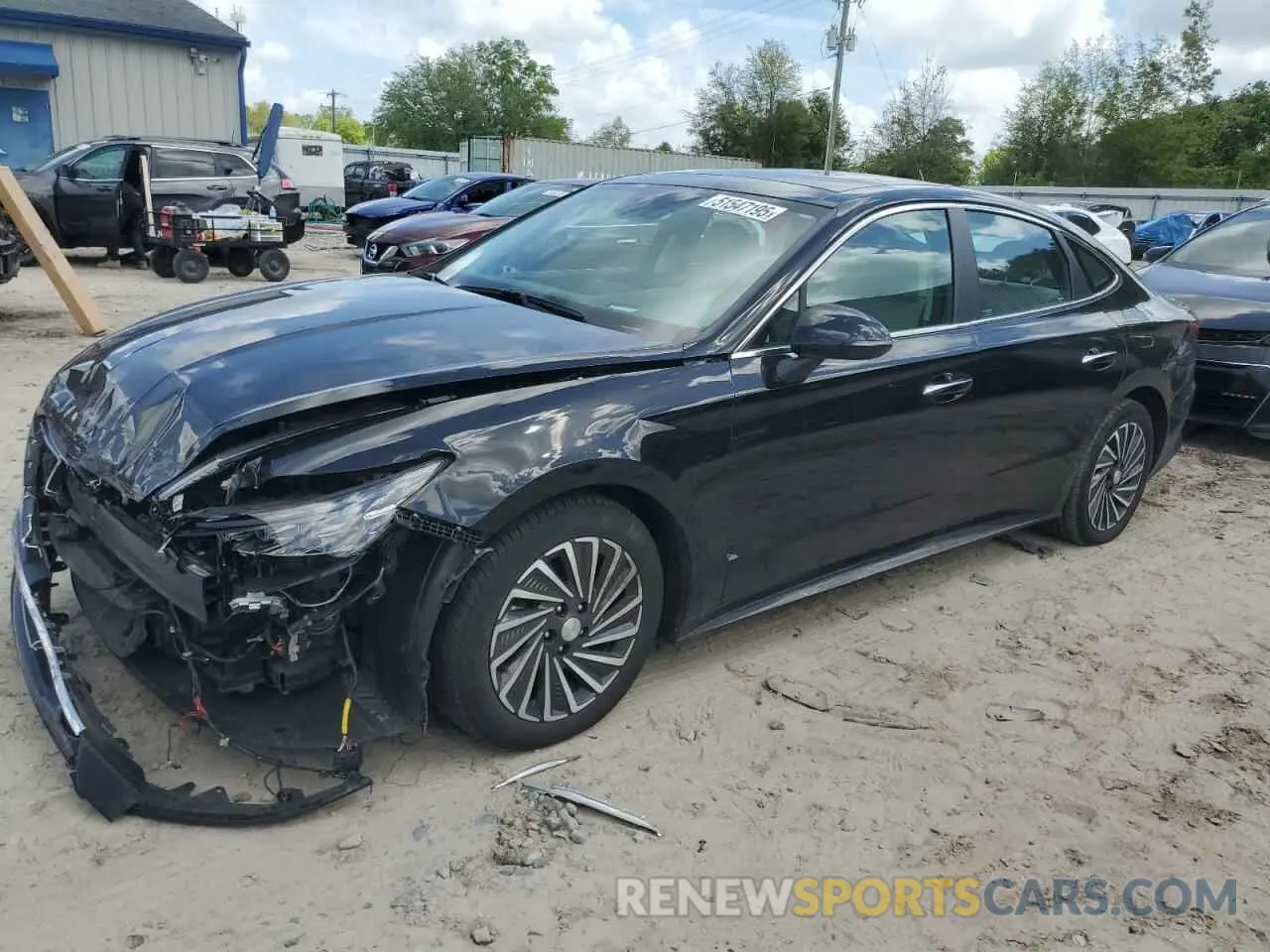 1 fotografías del automóvil dañado KMHL54JJ2PA081256 HYUNDAI SONATA 2023