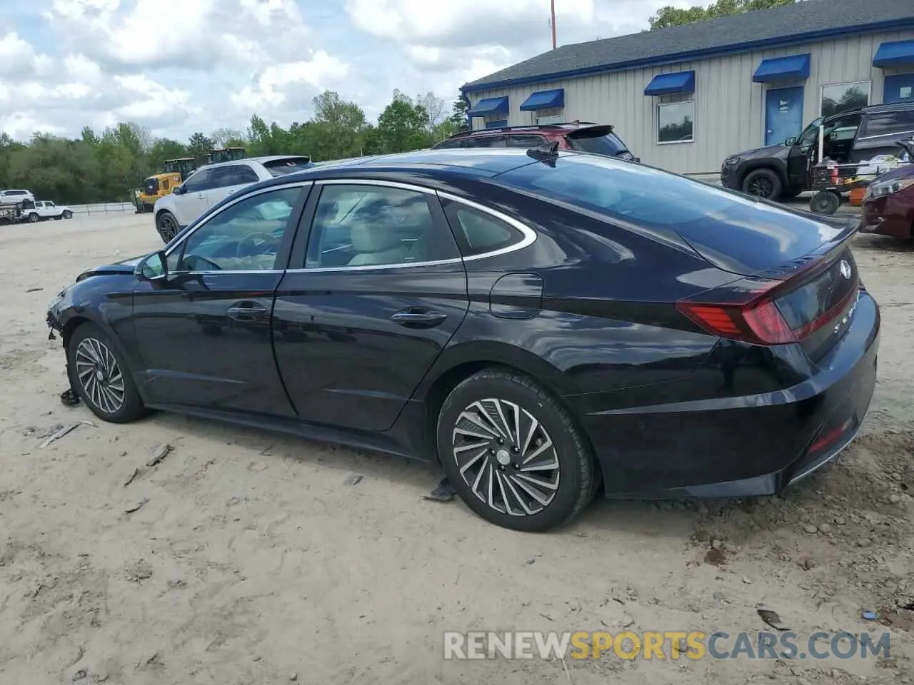 2 fotografías del automóvil dañado KMHL54JJ2PA081256 HYUNDAI SONATA 2023