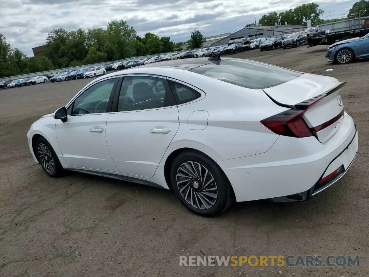 2 fotografías del automóvil dañado KMHL54JJ5PA054651 HYUNDAI SONATA 2023