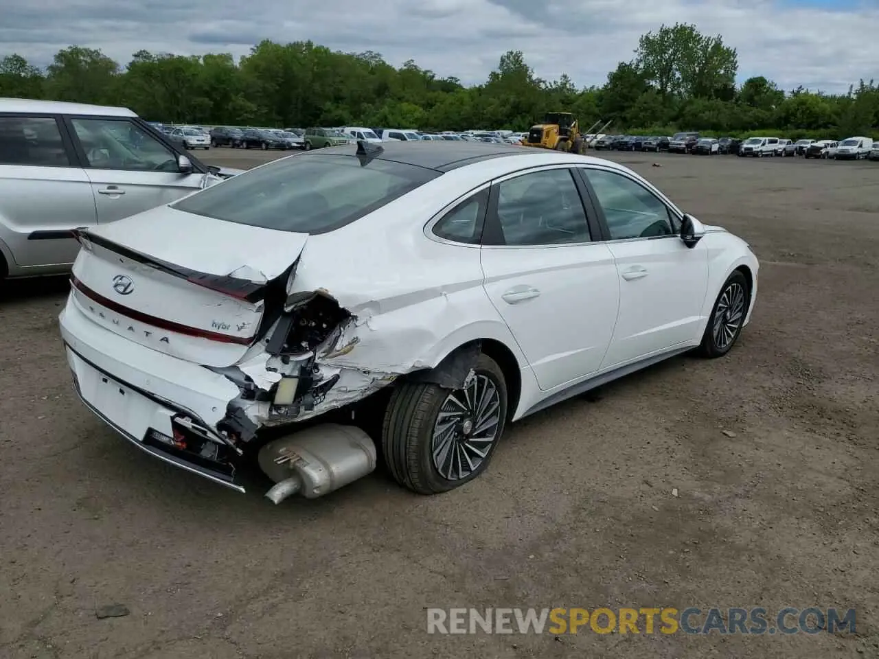 3 fotografías del automóvil dañado KMHL54JJ5PA054651 HYUNDAI SONATA 2023