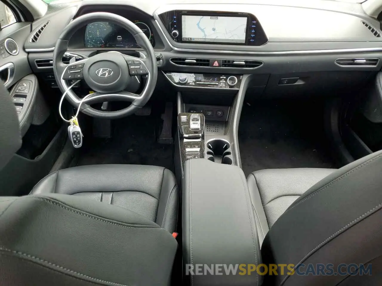 8 fotografías del automóvil dañado KMHL54JJ5PA054651 HYUNDAI SONATA 2023
