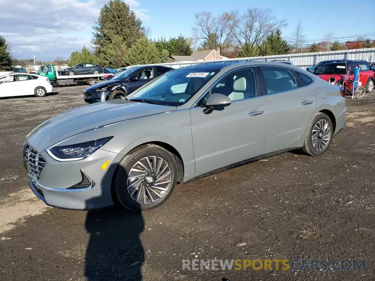 1 fotografías del automóvil dañado KMHL54JJ7PA054831 HYUNDAI SONATA 2023