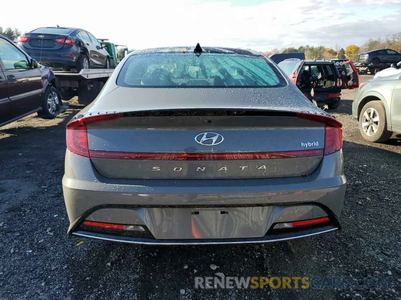 6 fotografías del automóvil dañado KMHL54JJ7PA054831 HYUNDAI SONATA 2023