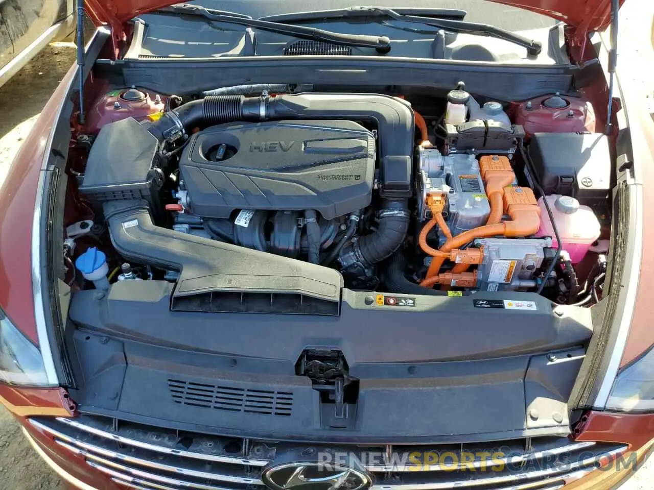 11 fotografías del automóvil dañado KMHL54JJ9PA064406 HYUNDAI SONATA 2023