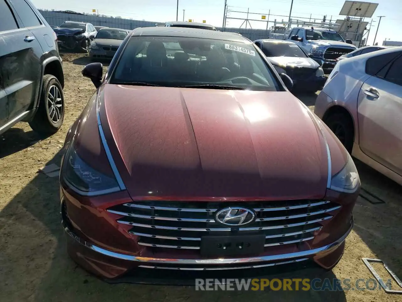 5 fotografías del automóvil dañado KMHL54JJ9PA064406 HYUNDAI SONATA 2023