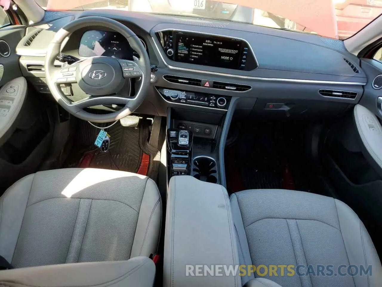 8 fotografías del automóvil dañado KMHL54JJ9PA064406 HYUNDAI SONATA 2023