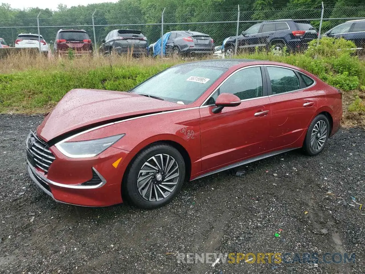 1 fotografías del automóvil dañado KMHL54JJ9PA068357 HYUNDAI SONATA 2023