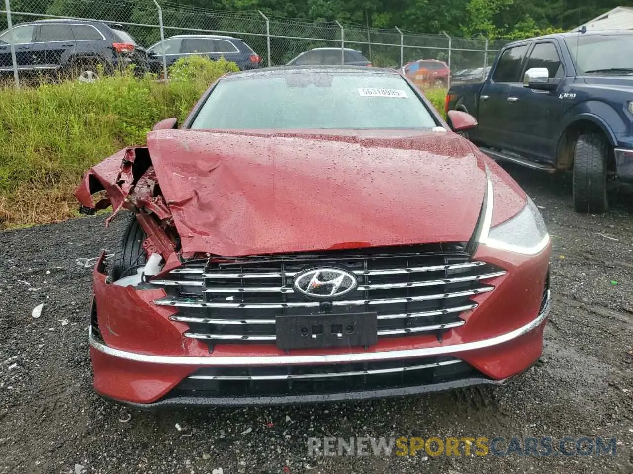 5 fotografías del automóvil dañado KMHL54JJ9PA068357 HYUNDAI SONATA 2023