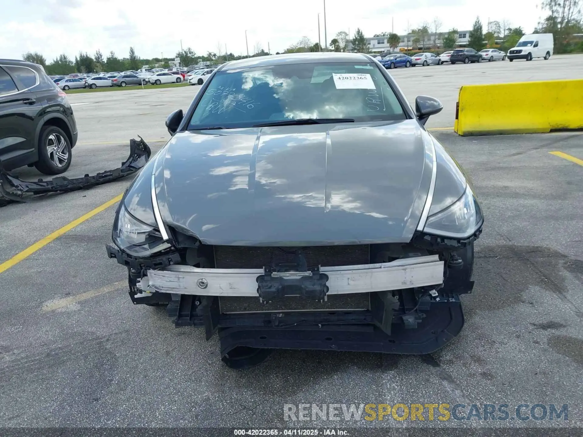 13 fotografías del automóvil dañado KMHL64JA0PA270047 HYUNDAI SONATA 2023