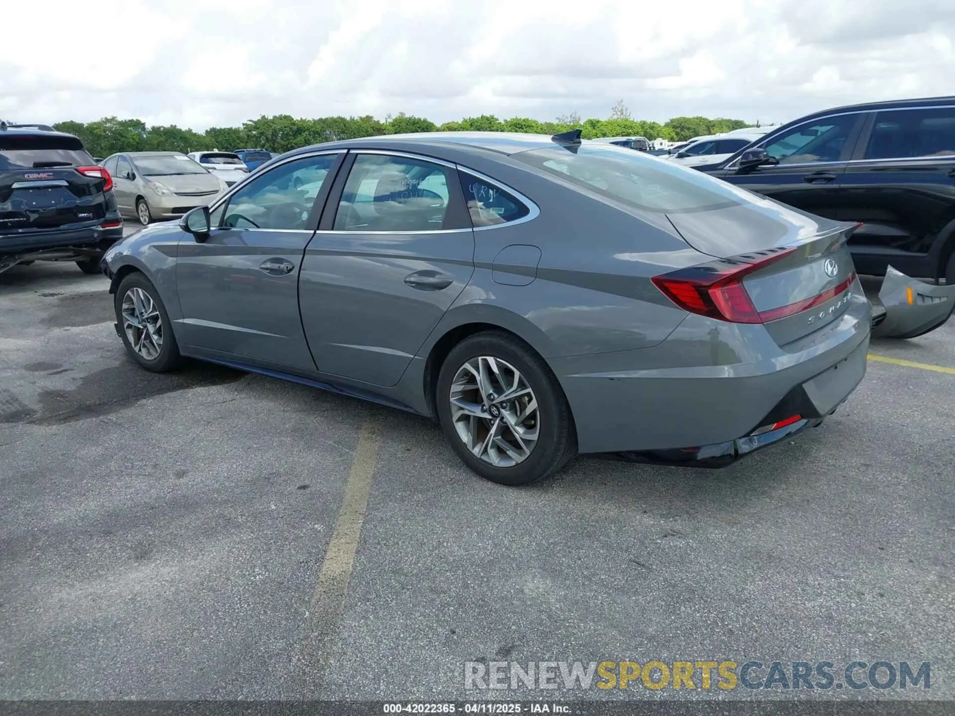 3 fotografías del automóvil dañado KMHL64JA0PA270047 HYUNDAI SONATA 2023