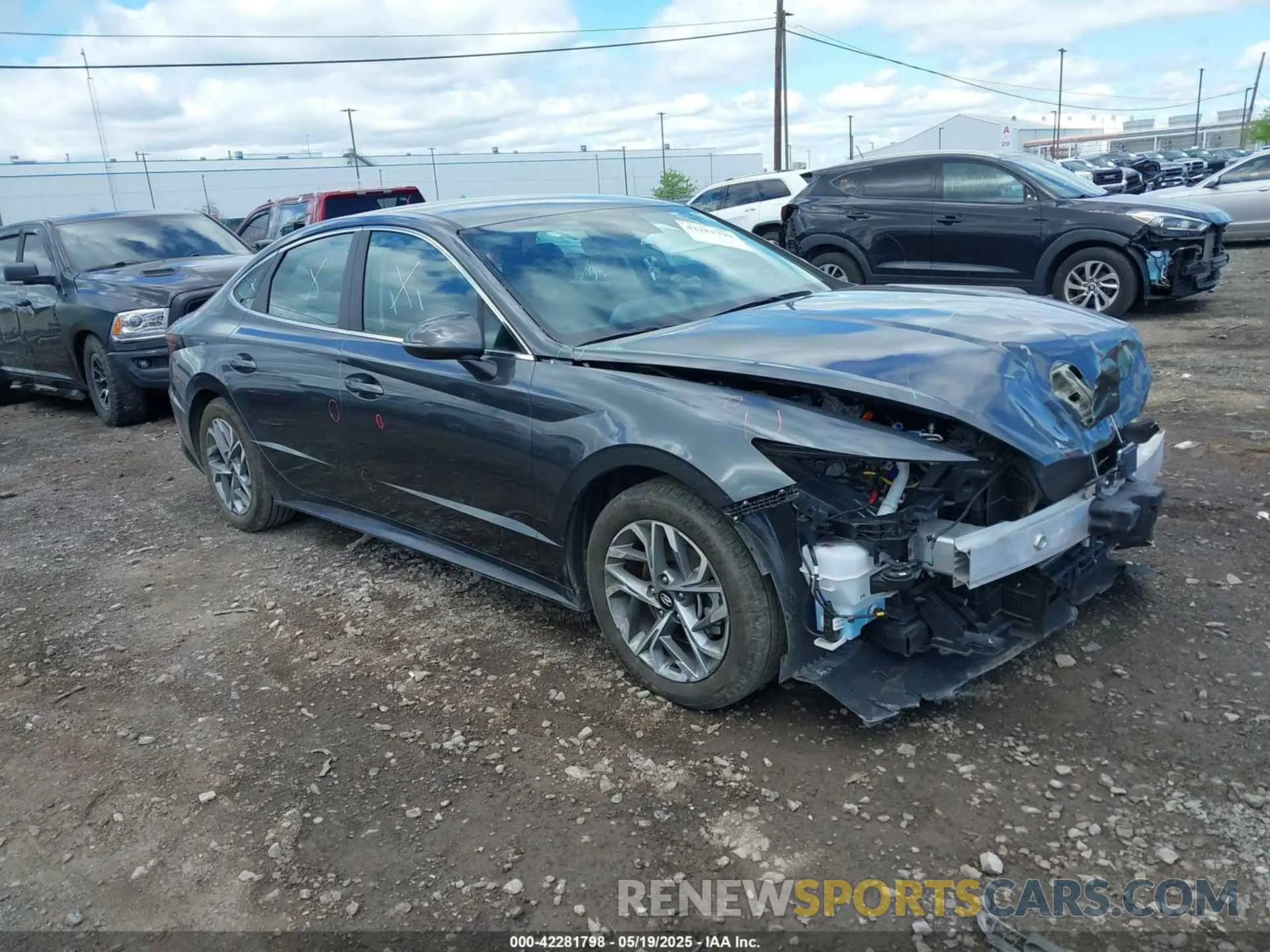 1 fotografías del automóvil dañado KMHL64JA1PA259977 HYUNDAI SONATA 2023