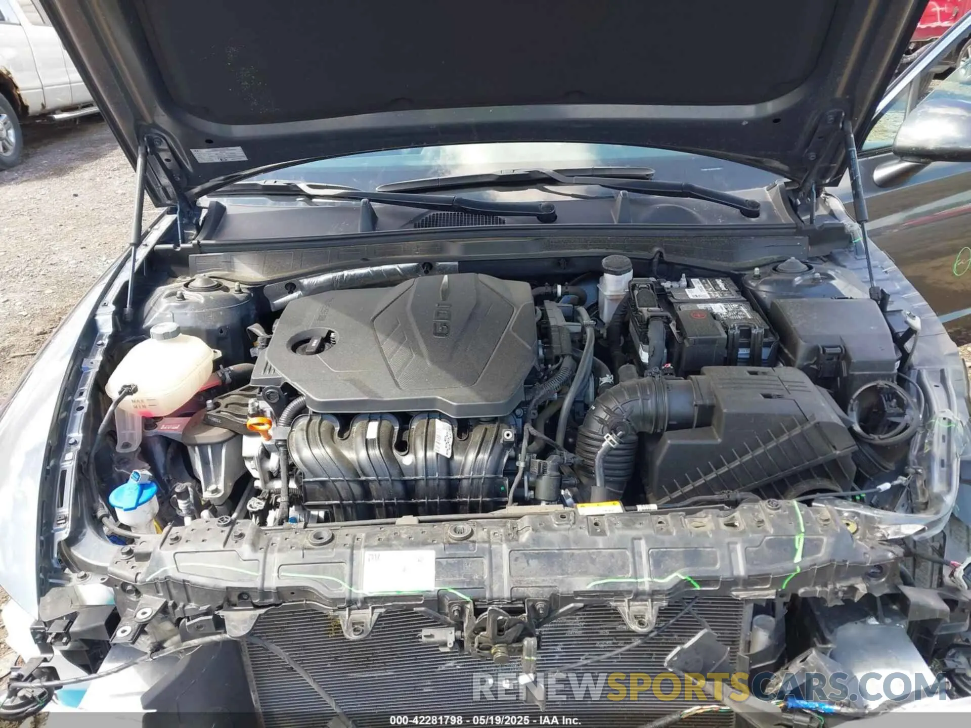10 fotografías del automóvil dañado KMHL64JA1PA259977 HYUNDAI SONATA 2023