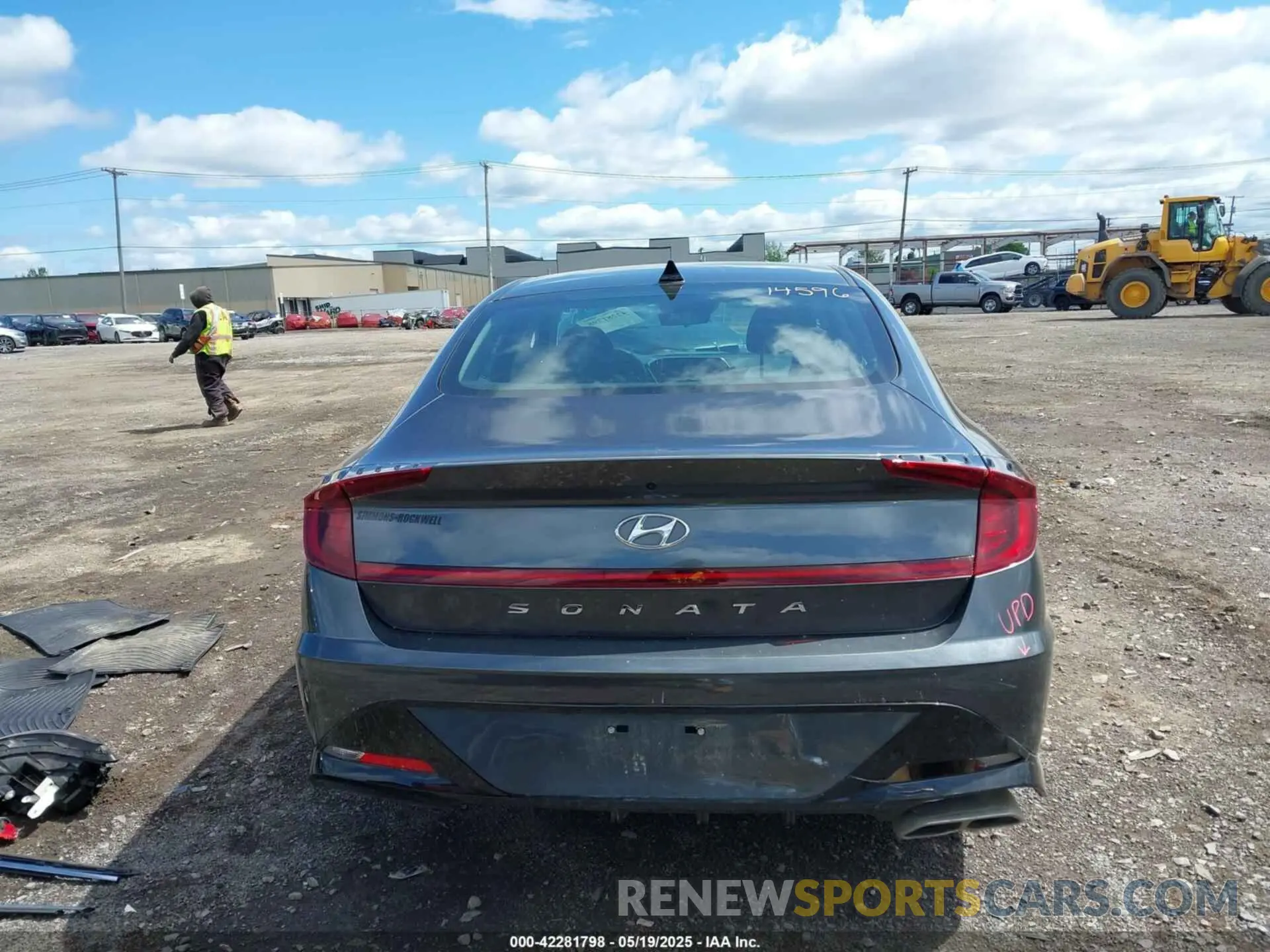 17 fotografías del automóvil dañado KMHL64JA1PA259977 HYUNDAI SONATA 2023