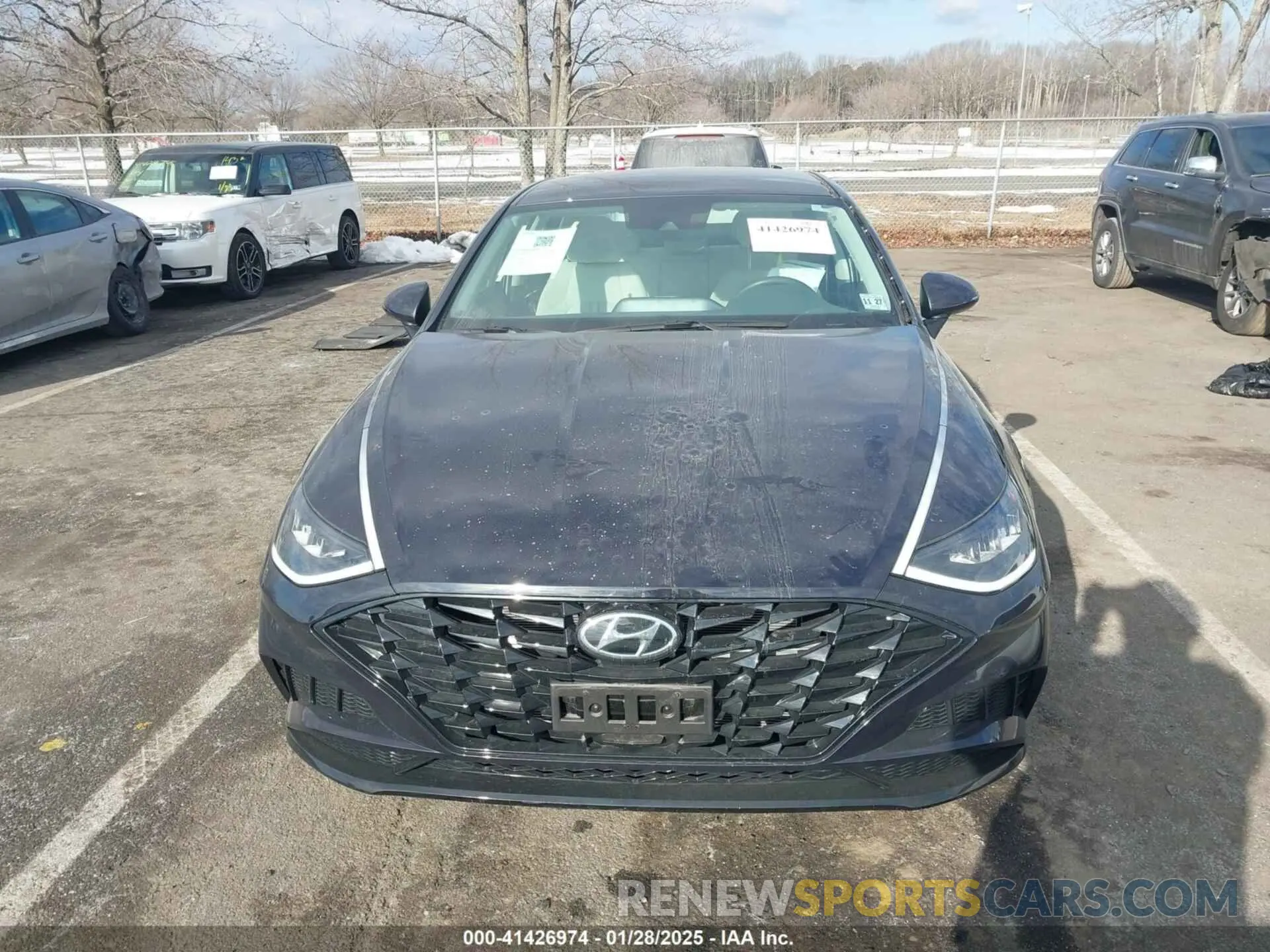 12 fotografías del automóvil dañado KMHL64JA1PA275970 HYUNDAI SONATA 2023