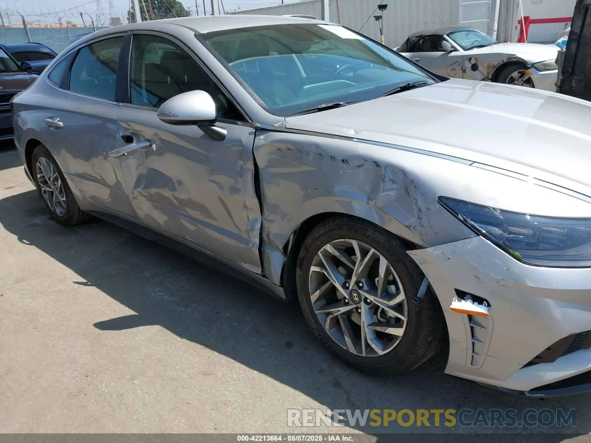 6 fotografías del automóvil dañado KMHL64JA1PA329347 HYUNDAI SONATA 2023