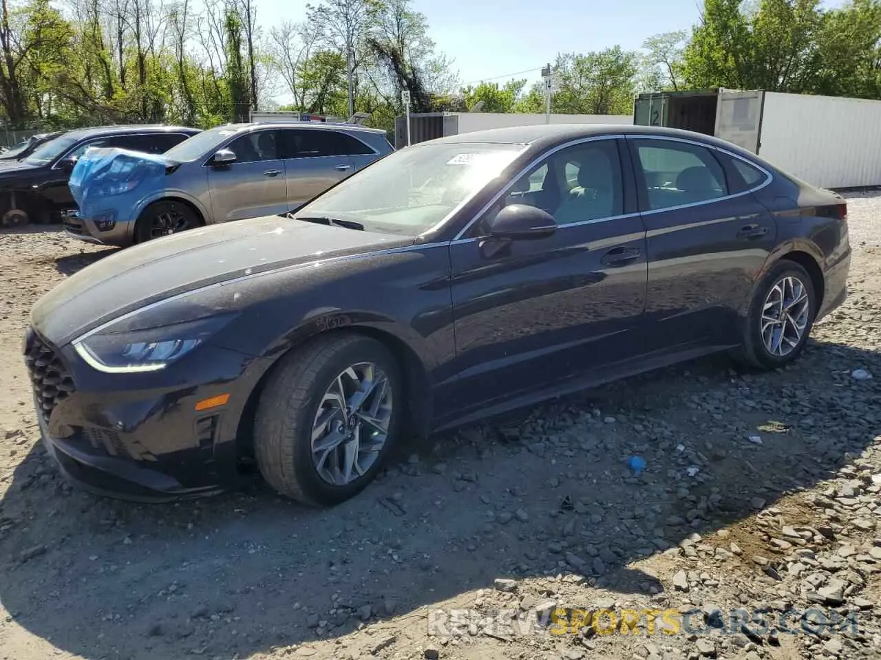 1 fotografías del automóvil dañado KMHL64JA2PA277436 HYUNDAI SONATA 2023