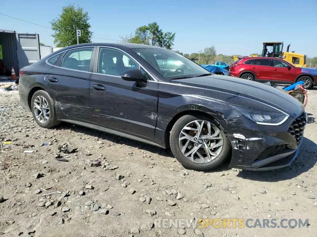 4 fotografías del automóvil dañado KMHL64JA2PA277436 HYUNDAI SONATA 2023