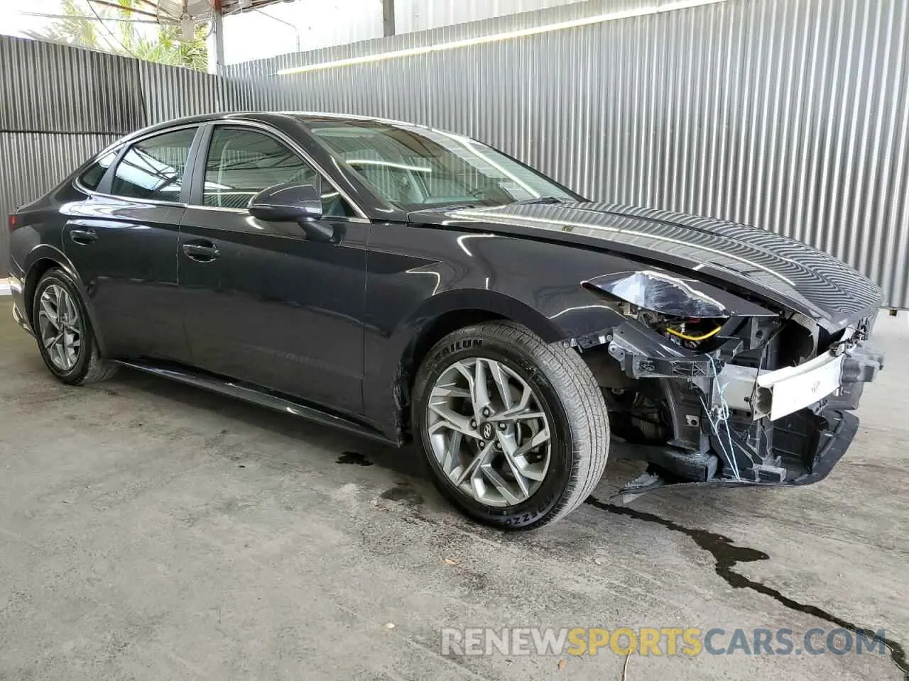 4 fotografías del automóvil dañado KMHL64JA2PA306725 HYUNDAI SONATA 2023