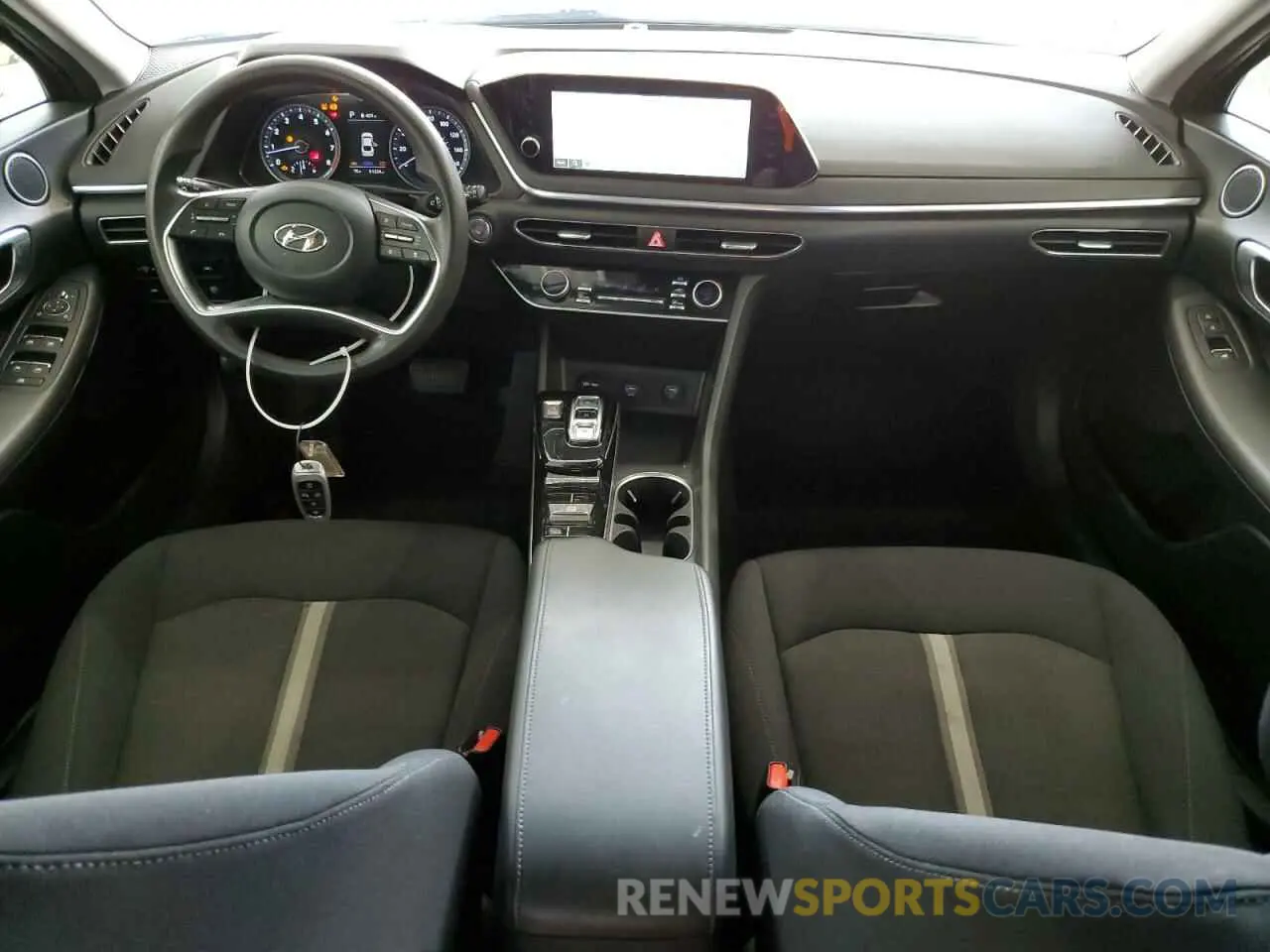 8 fotografías del automóvil dañado KMHL64JA2PA306725 HYUNDAI SONATA 2023