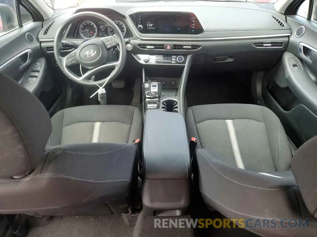 8 fotografías del automóvil dañado KMHL64JA2PA309219 HYUNDAI SONATA 2023