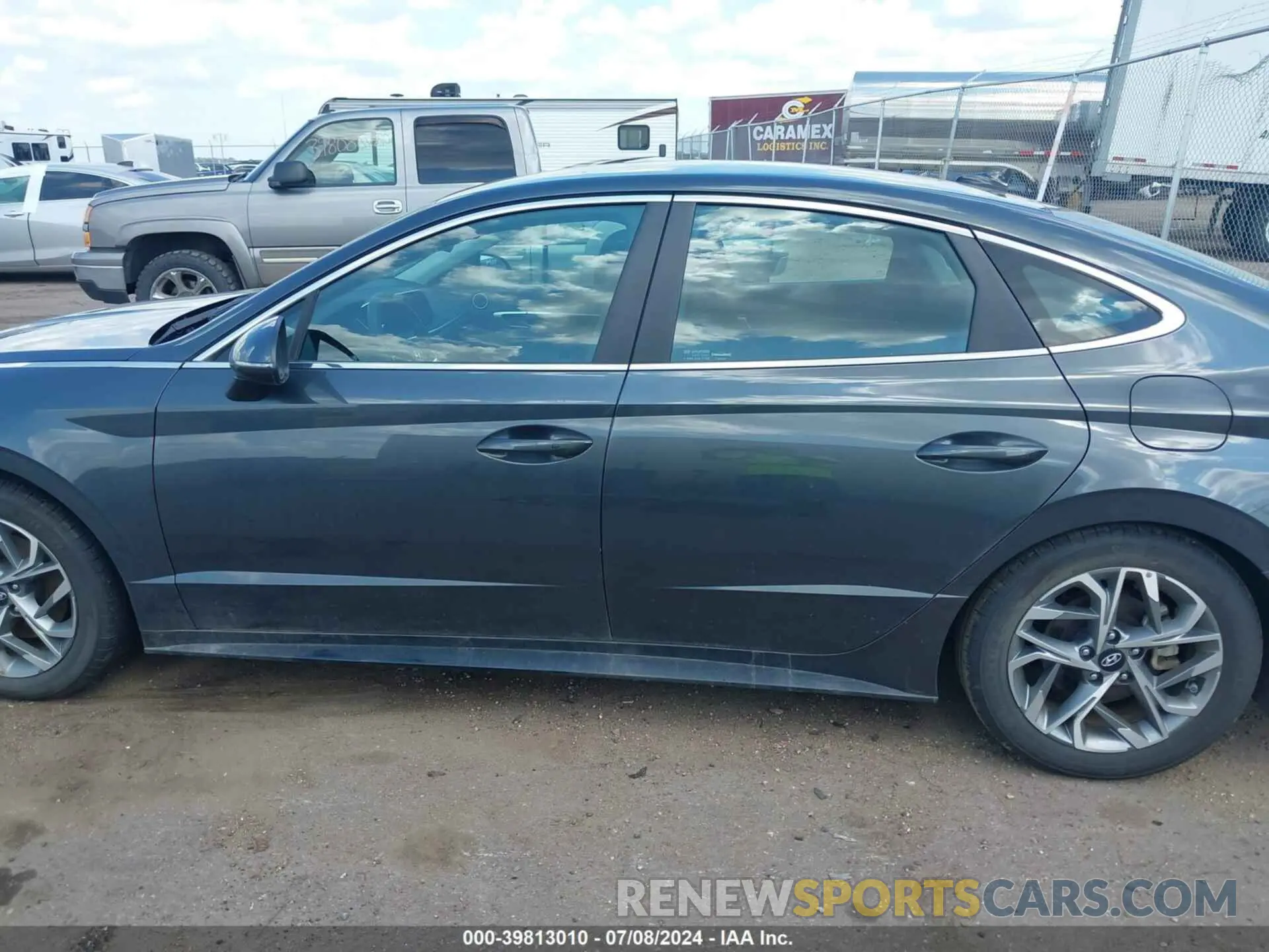 14 fotografías del automóvil dañado KMHL64JA2PA319703 HYUNDAI SONATA 2023