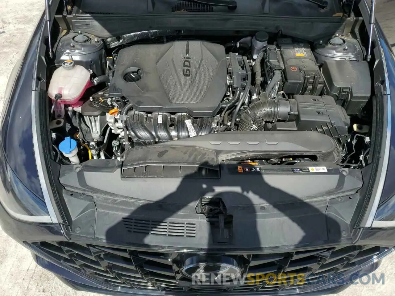 12 fotografías del automóvil dañado KMHL64JA2PA322360 HYUNDAI SONATA 2023