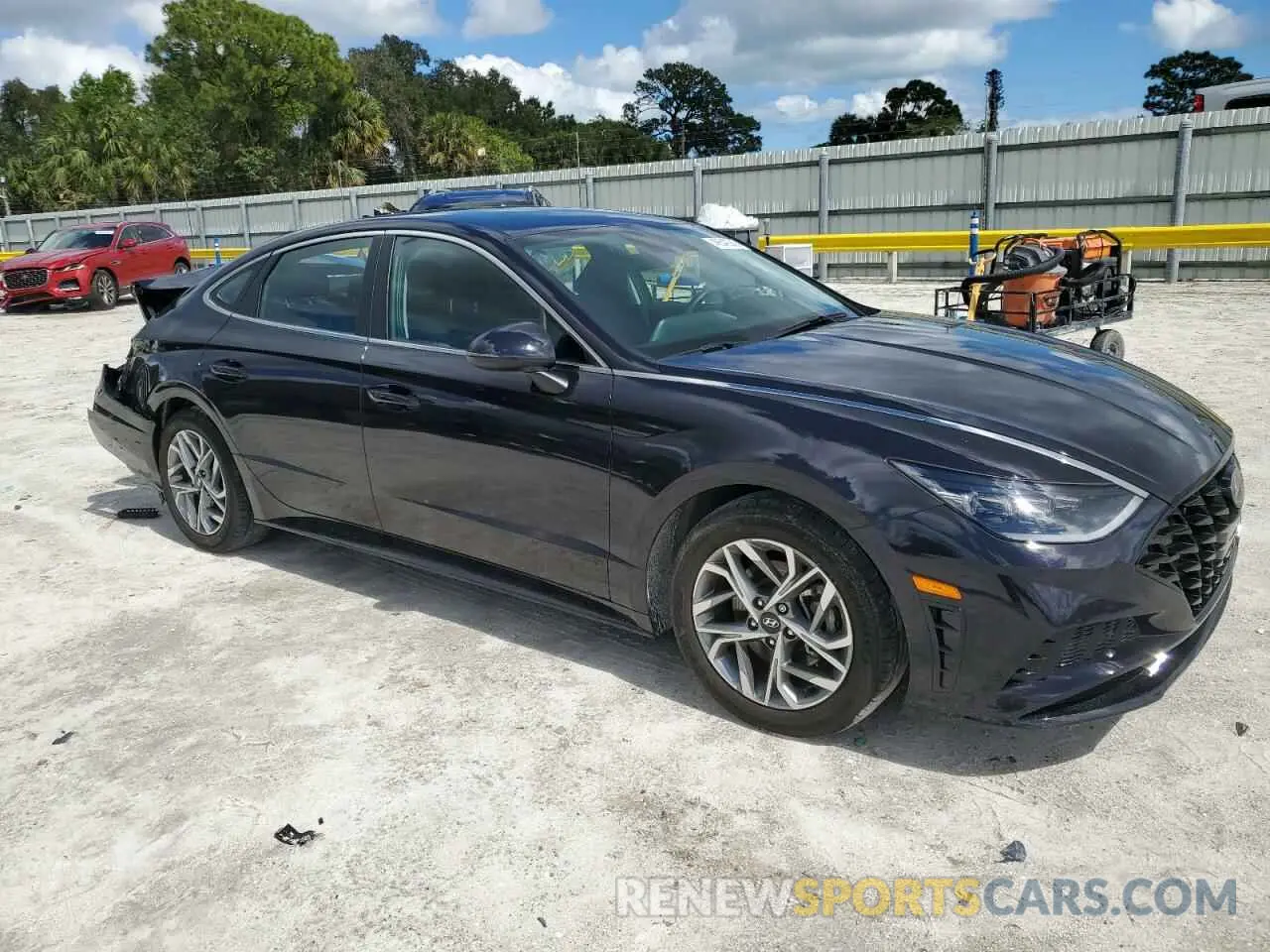 4 fotografías del automóvil dañado KMHL64JA2PA322360 HYUNDAI SONATA 2023