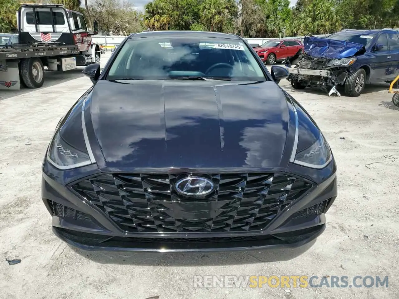 5 fotografías del automóvil dañado KMHL64JA2PA322360 HYUNDAI SONATA 2023