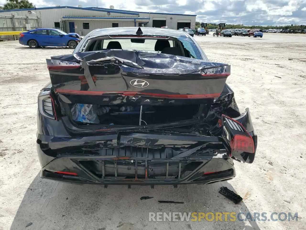 6 fotografías del automóvil dañado KMHL64JA2PA322360 HYUNDAI SONATA 2023