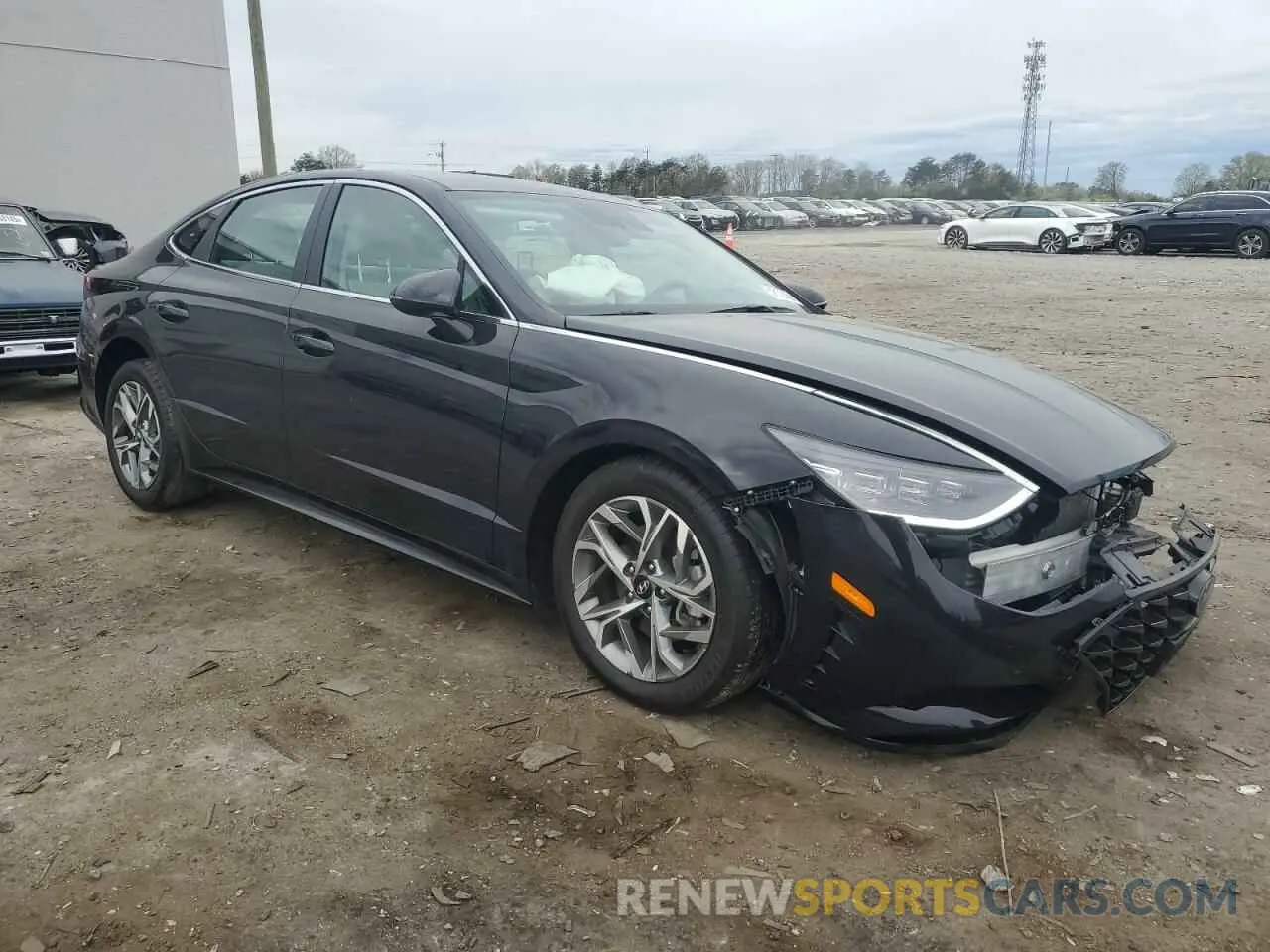 4 fotografías del automóvil dañado KMHL64JA2PA323217 HYUNDAI SONATA 2023