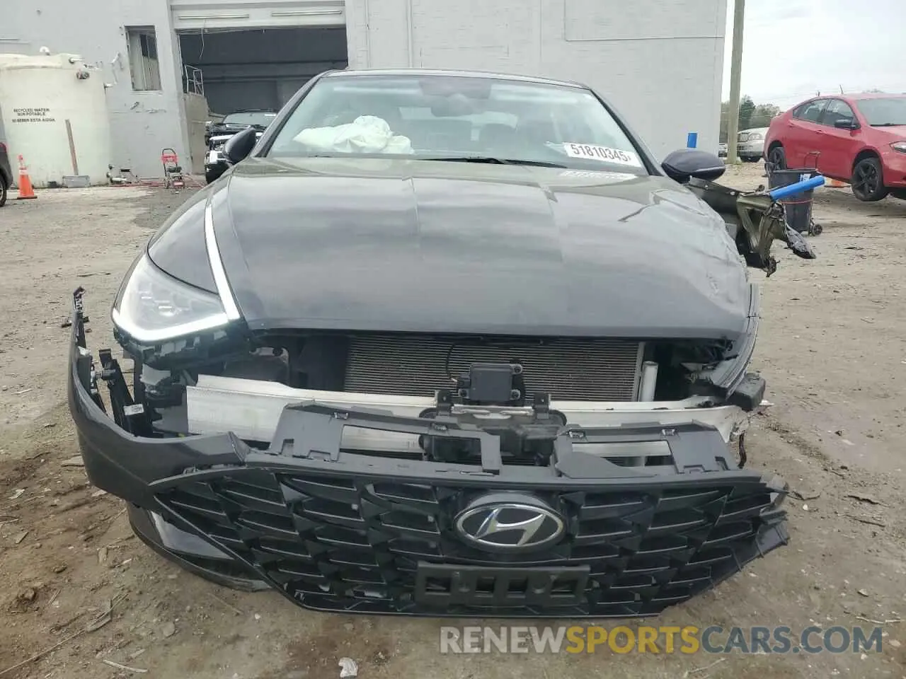 5 fotografías del automóvil dañado KMHL64JA2PA323217 HYUNDAI SONATA 2023