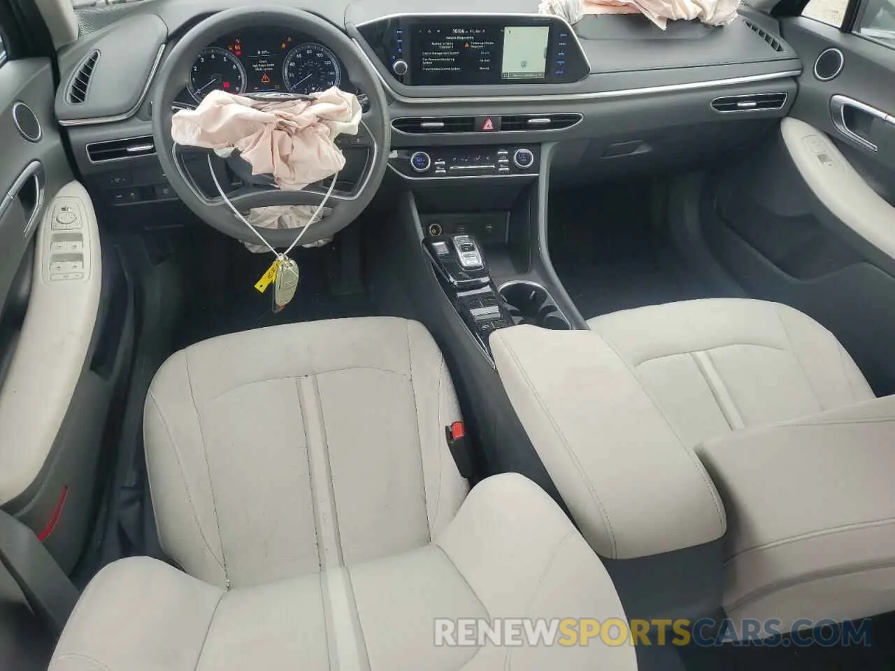 8 fotografías del automóvil dañado KMHL64JA2PA323217 HYUNDAI SONATA 2023