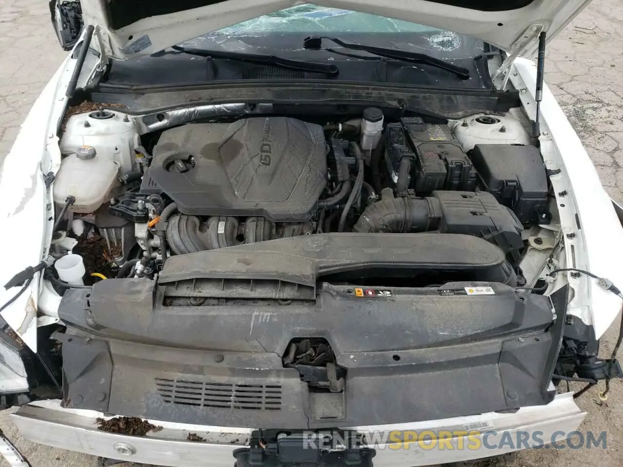 11 fotografías del automóvil dañado KMHL64JA3PA255056 HYUNDAI SONATA 2023