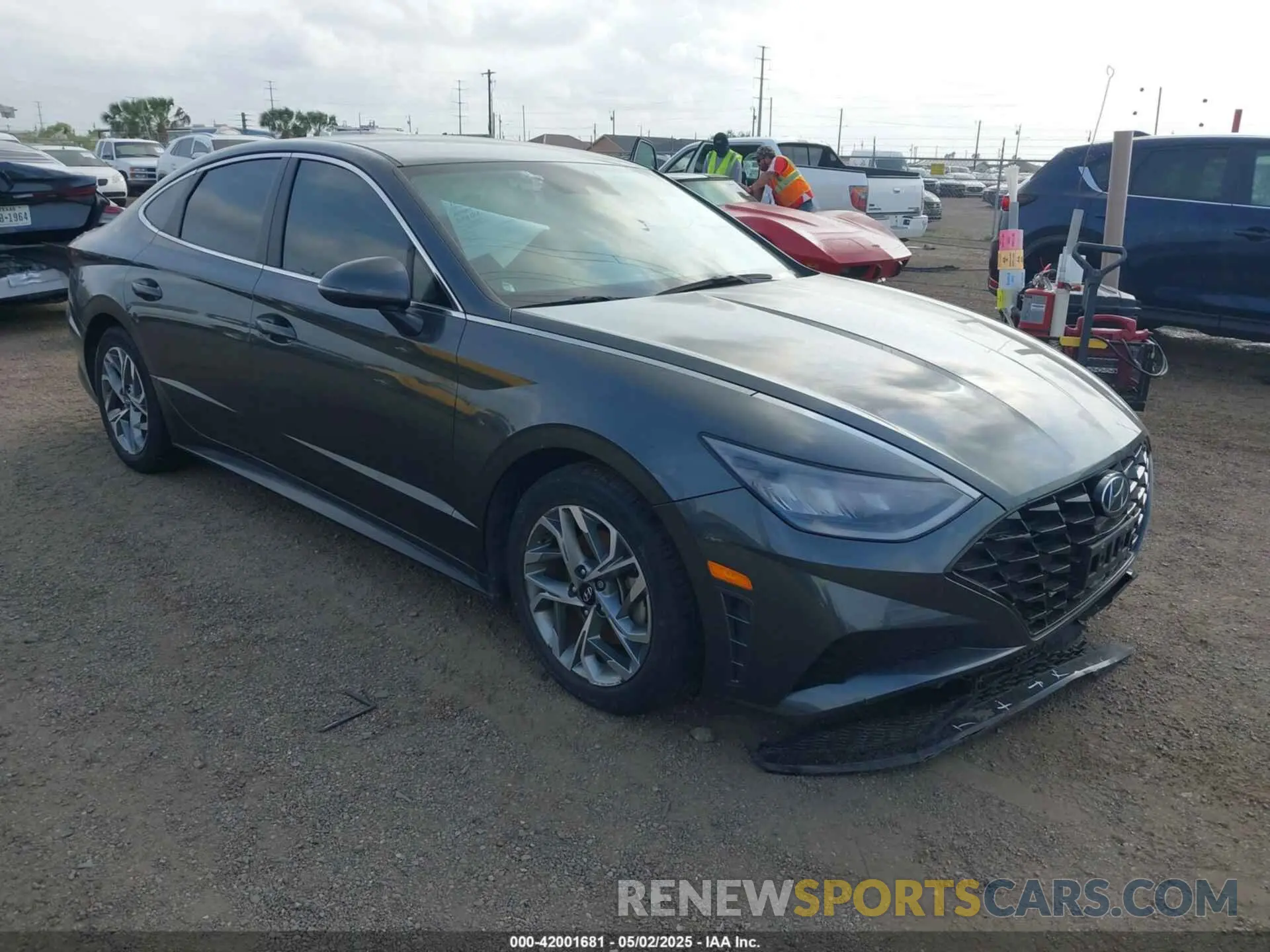1 fotografías del automóvil dañado KMHL64JA3PA277879 HYUNDAI SONATA 2023