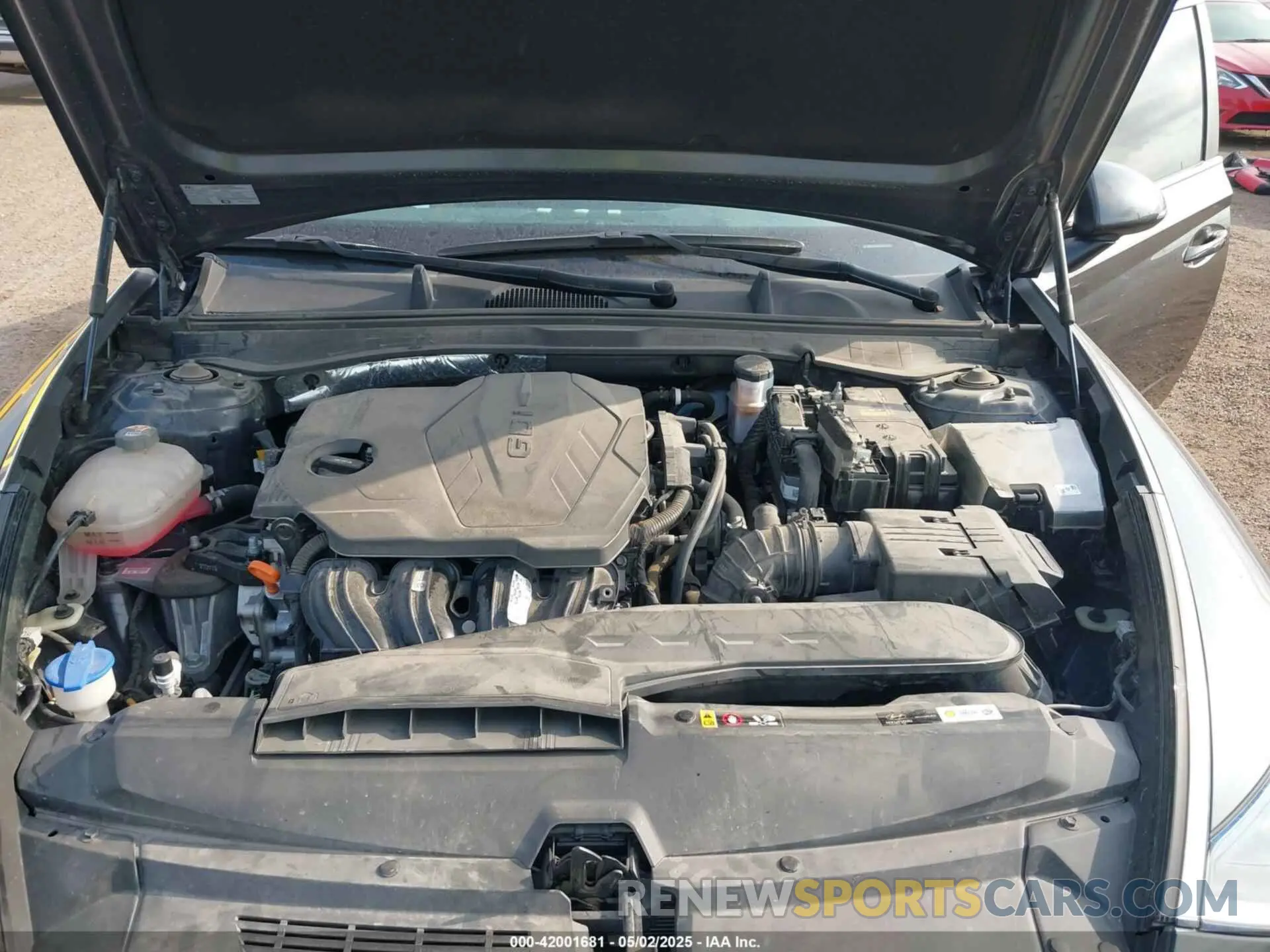 10 fotografías del automóvil dañado KMHL64JA3PA277879 HYUNDAI SONATA 2023