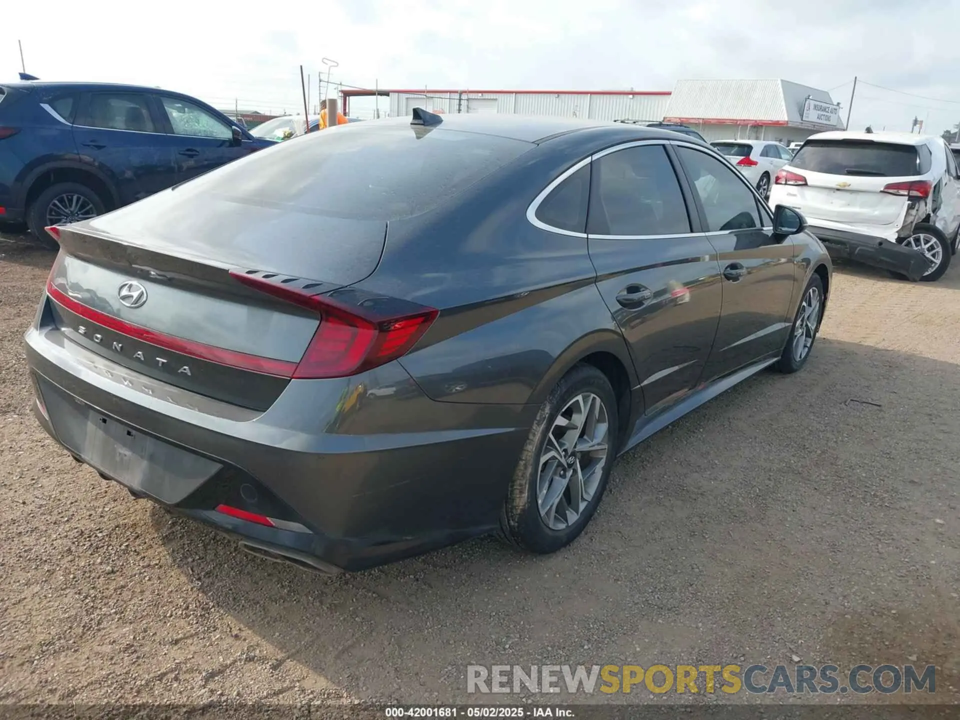 4 fotografías del automóvil dañado KMHL64JA3PA277879 HYUNDAI SONATA 2023