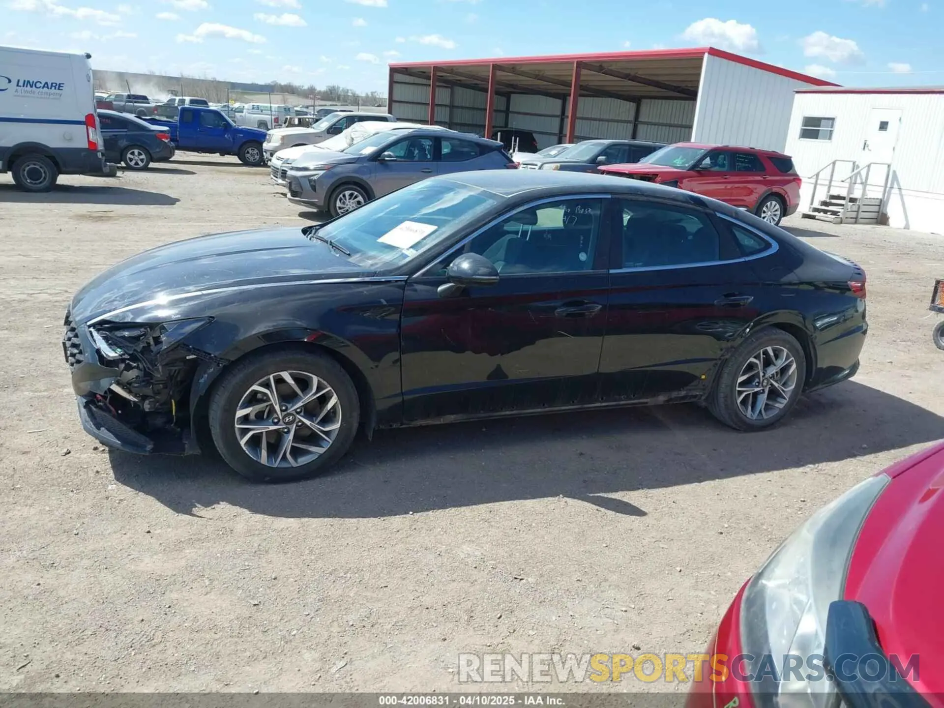 15 fotografías del automóvil dañado KMHL64JA3PA282175 HYUNDAI SONATA 2023