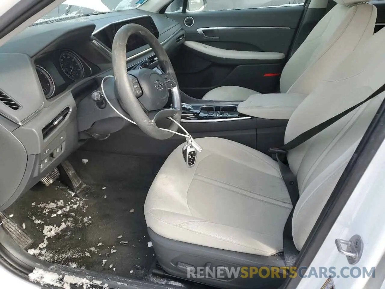 7 fotografías del automóvil dañado KMHL64JA3PA287800 HYUNDAI SONATA 2023