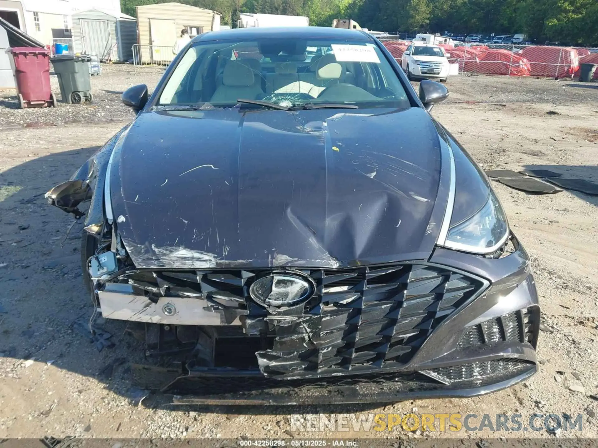 12 fotografías del automóvil dañado KMHL64JA3PA287926 HYUNDAI SONATA 2023
