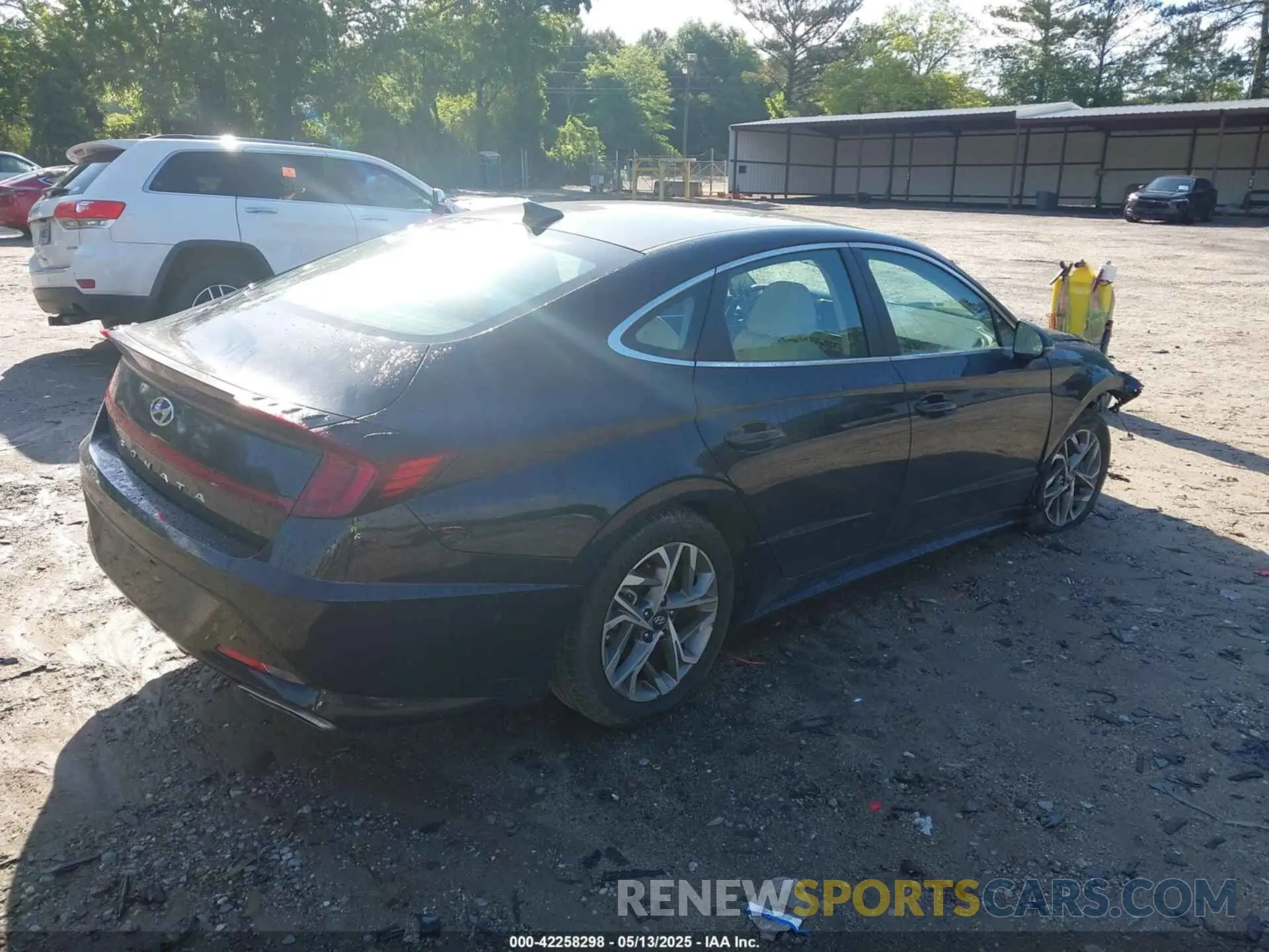 4 fotografías del automóvil dañado KMHL64JA3PA287926 HYUNDAI SONATA 2023