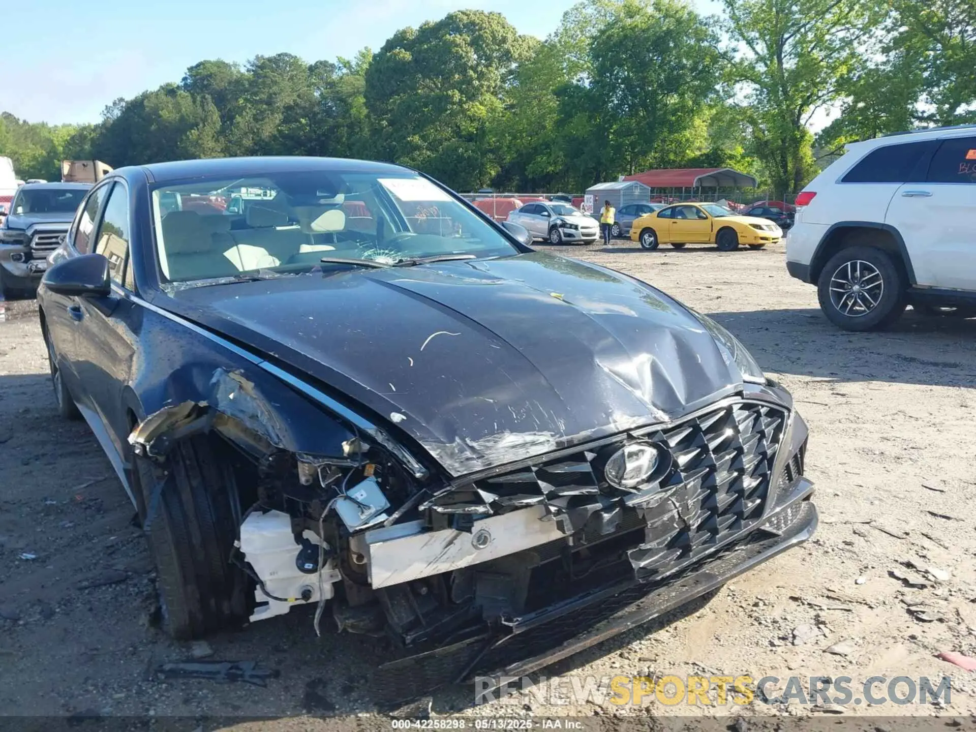 6 fotografías del automóvil dañado KMHL64JA3PA287926 HYUNDAI SONATA 2023