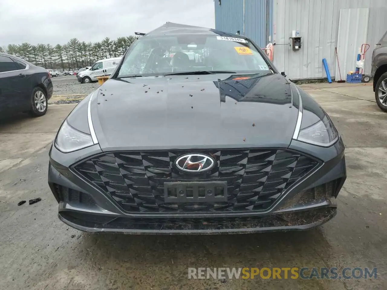 5 fotografías del automóvil dañado KMHL64JA3PA322870 HYUNDAI SONATA 2023