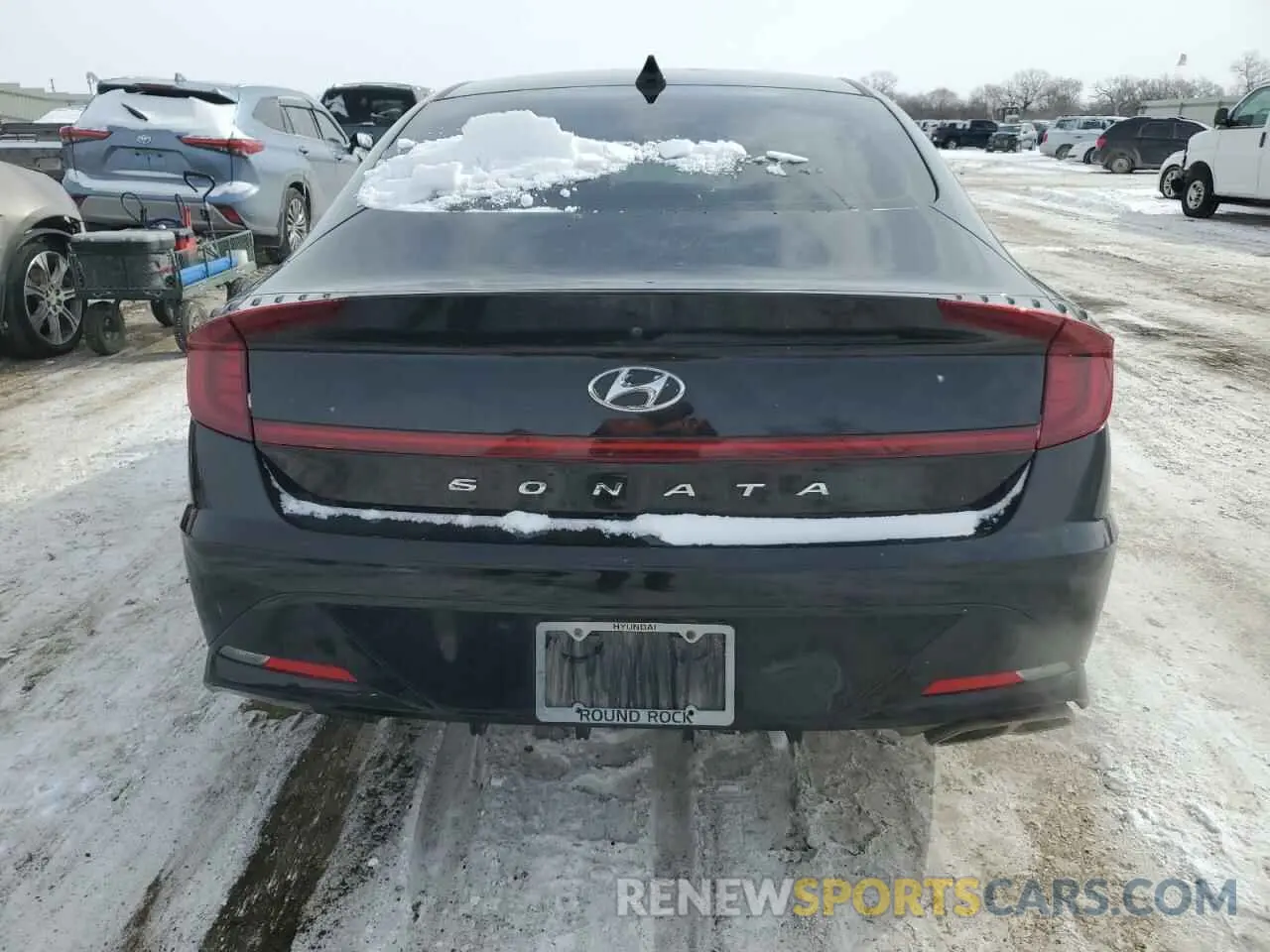 6 fotografías del automóvil dañado KMHL64JA4PA274165 HYUNDAI SONATA 2023