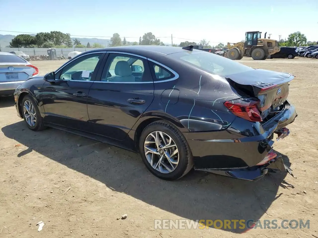 2 fotografías del automóvil dañado KMHL64JA4PA293900 HYUNDAI SONATA 2023