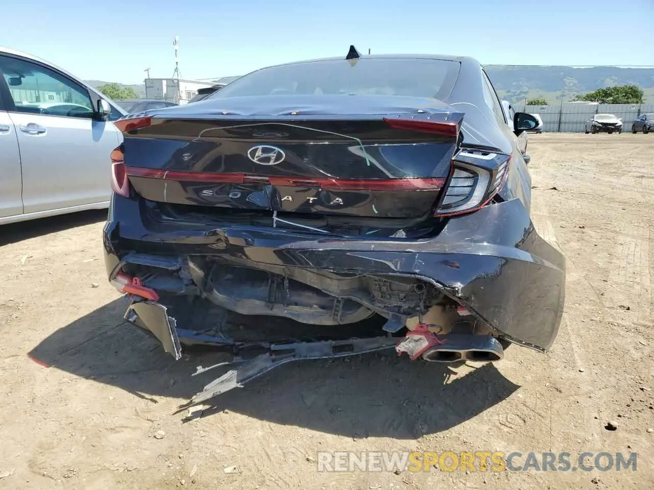 6 fotografías del automóvil dañado KMHL64JA4PA293900 HYUNDAI SONATA 2023