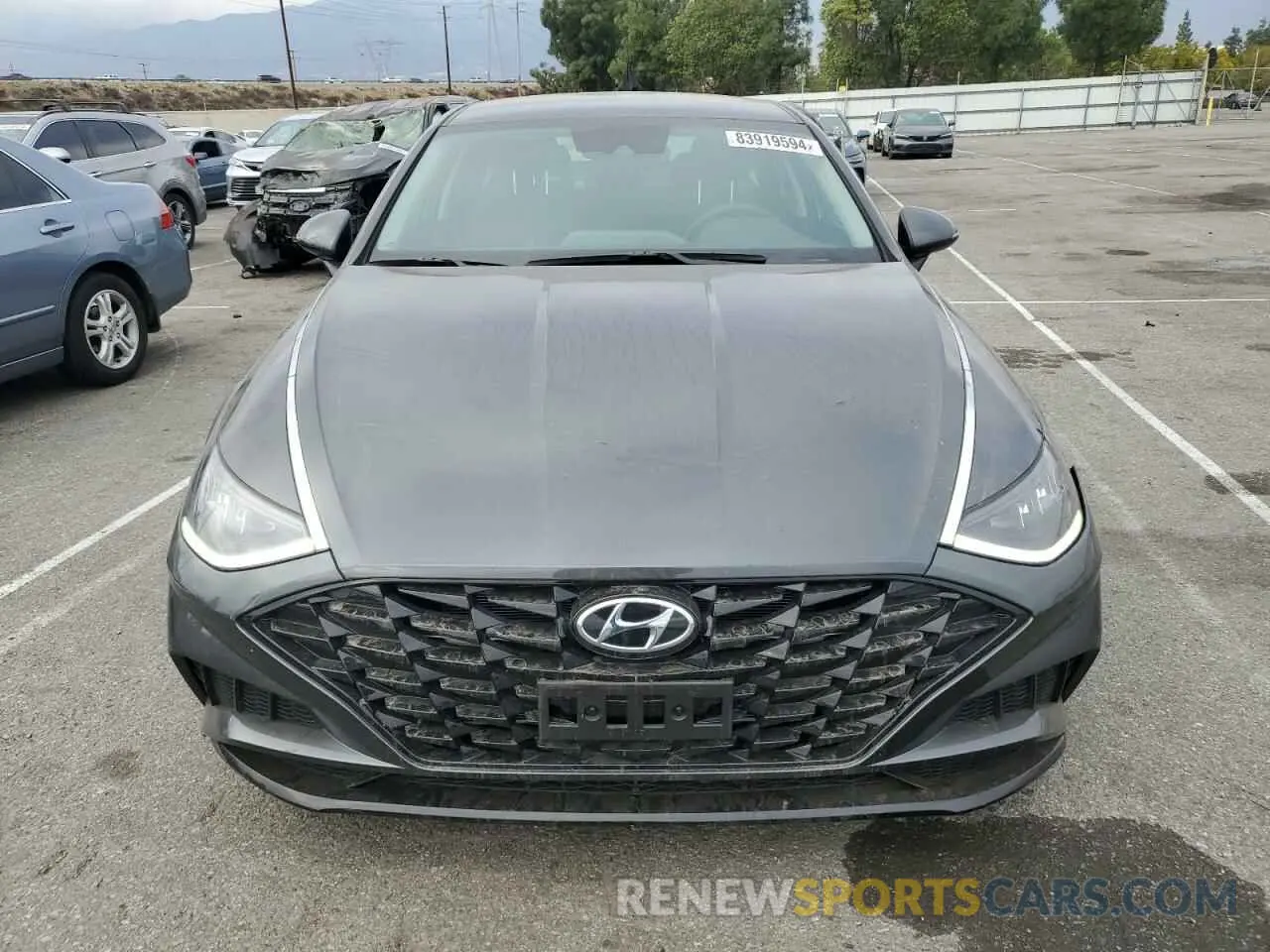 5 fotografías del automóvil dañado KMHL64JA5PA260940 HYUNDAI SONATA 2023
