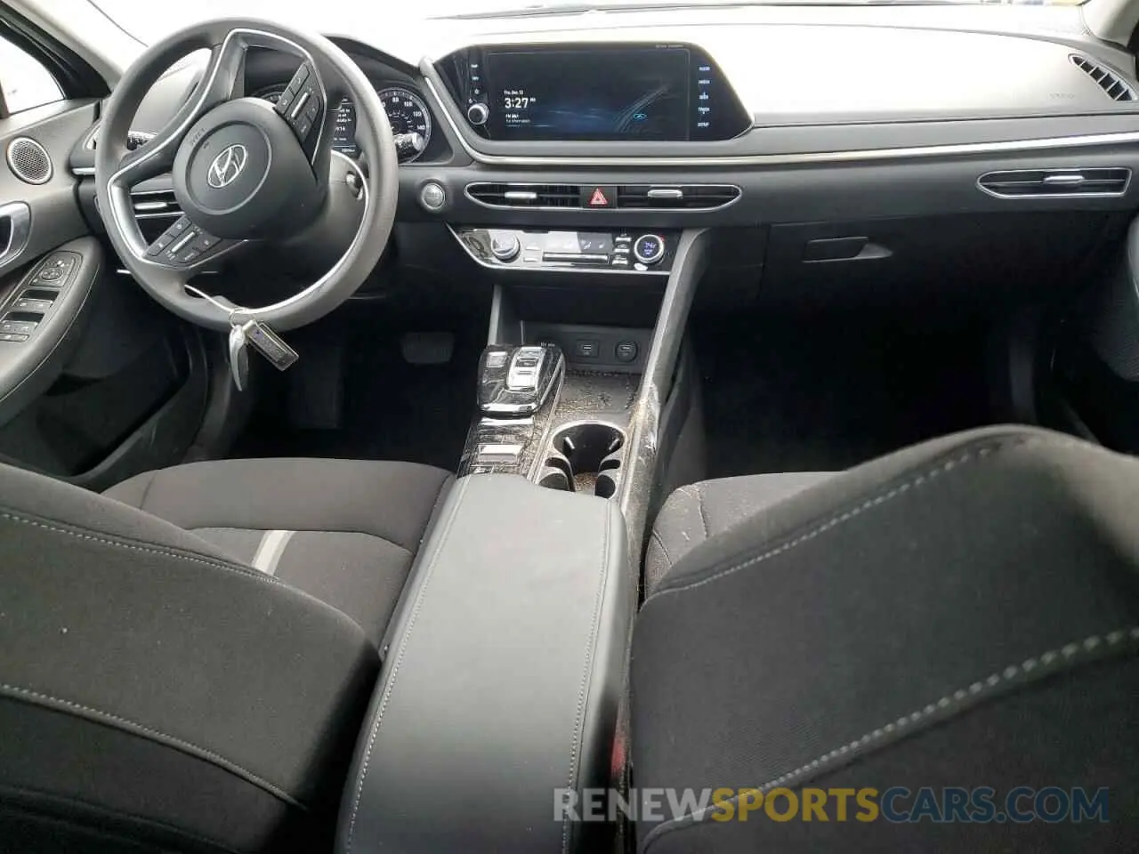 8 fotografías del automóvil dañado KMHL64JA5PA260940 HYUNDAI SONATA 2023