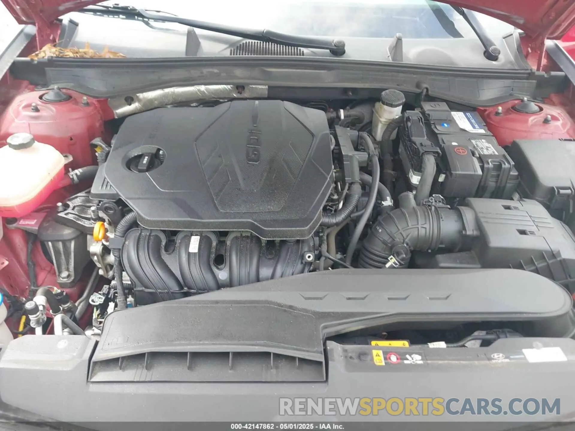 10 fotografías del automóvil dañado KMHL64JA5PA266303 HYUNDAI SONATA 2023