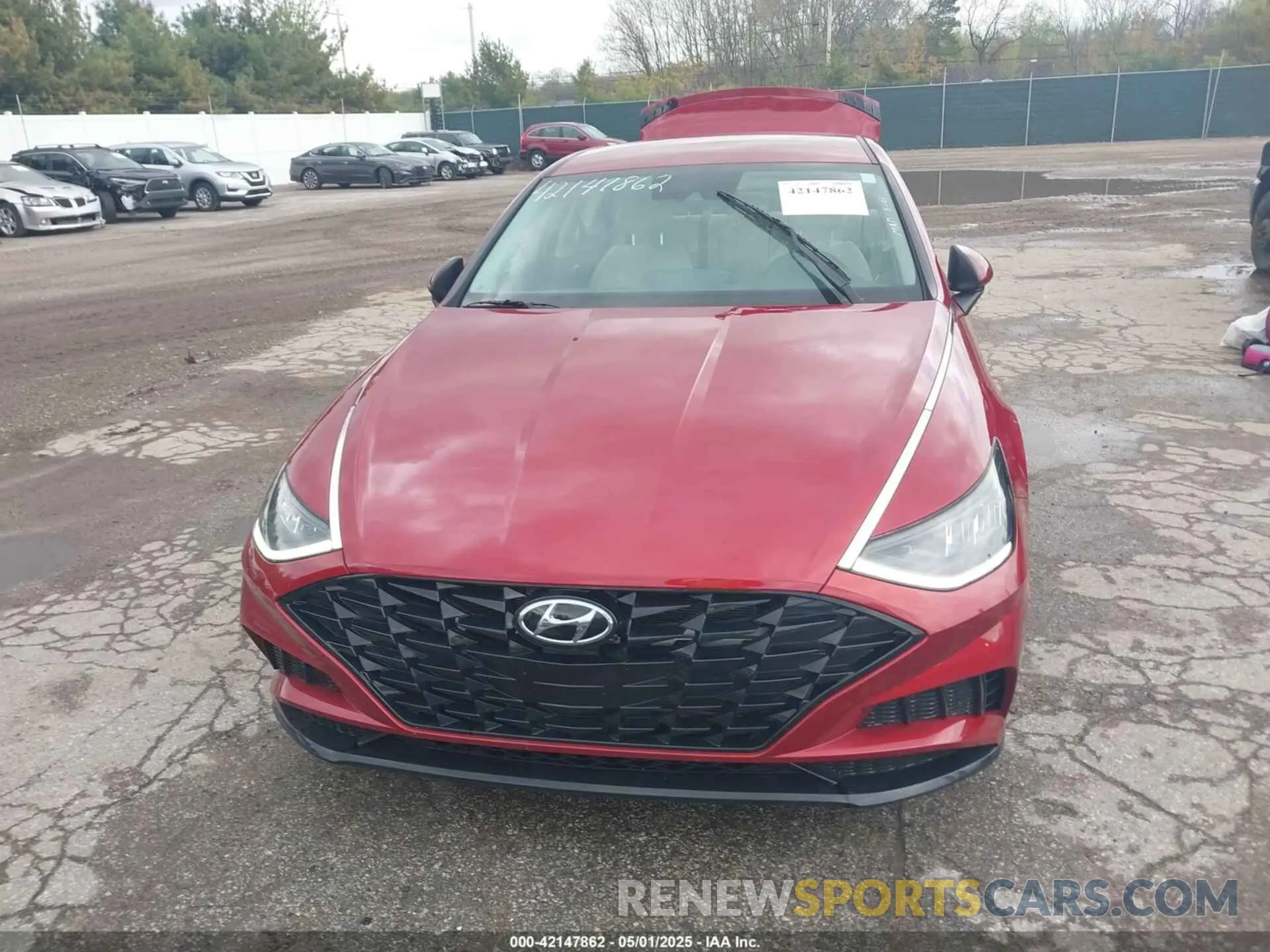 13 fotografías del automóvil dañado KMHL64JA5PA266303 HYUNDAI SONATA 2023