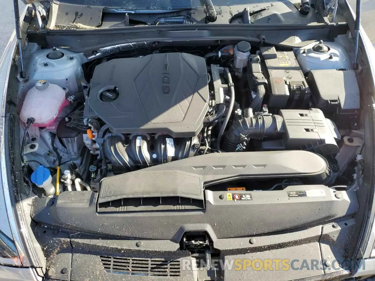 11 fotografías del automóvil dañado KMHL64JA5PA291055 HYUNDAI SONATA 2023